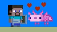 Axolotls can grant the player with the regeneration effect (Image via Minecraft)